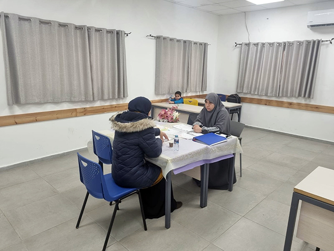 أجتماع أهالي طلاب المدرسة الثانوية التكنولوجية جلجولية